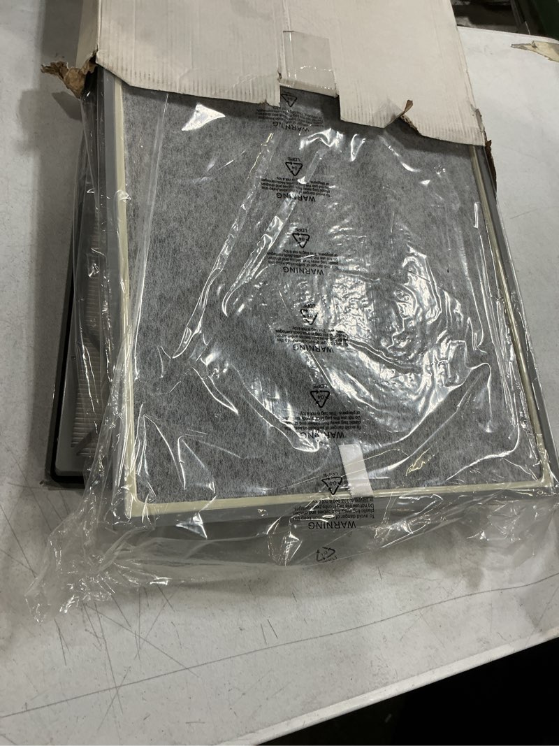 Condition photo showing As Is for he6fkpet replacement filter for shark he600 he601 he602 6 fan air purifier | compare part he6fkpet he6fkbas he6fkpro, h13 true hepa with activated carbon and pre-filter, 2 pack