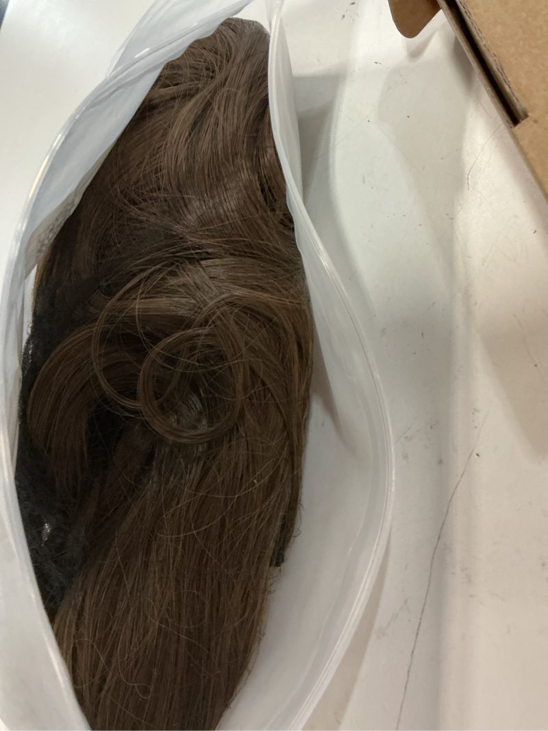 Condition photo showing Good Condition for fliace clip in hair extensions for women medium brown long wavy hair extensions clip ins 6pcs 20 inch synthetic soft and natural thick hair pieces for women medium brown 20 inch ( 6 pcs )