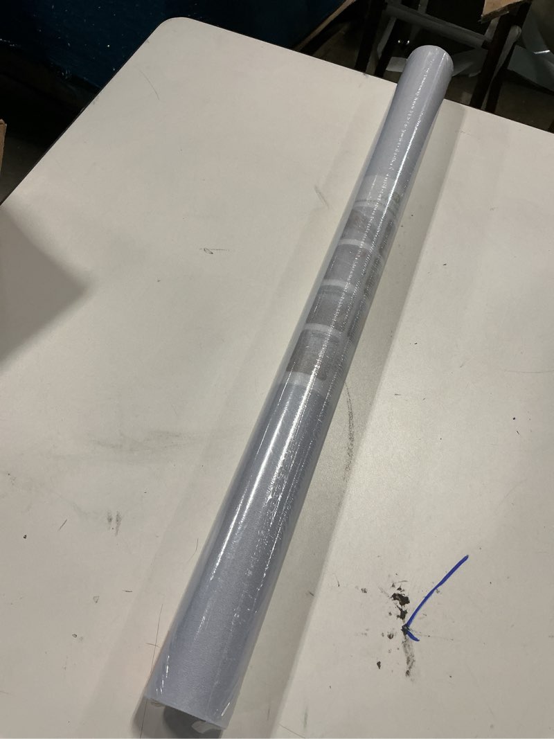 Condition photo showing New/Like New for homein frosted glass window privacy film with tools uv blocking privacy film for glass windows, static cling no glue removable reusable anti glare for home day and night, pure 23.6" x 157.4"