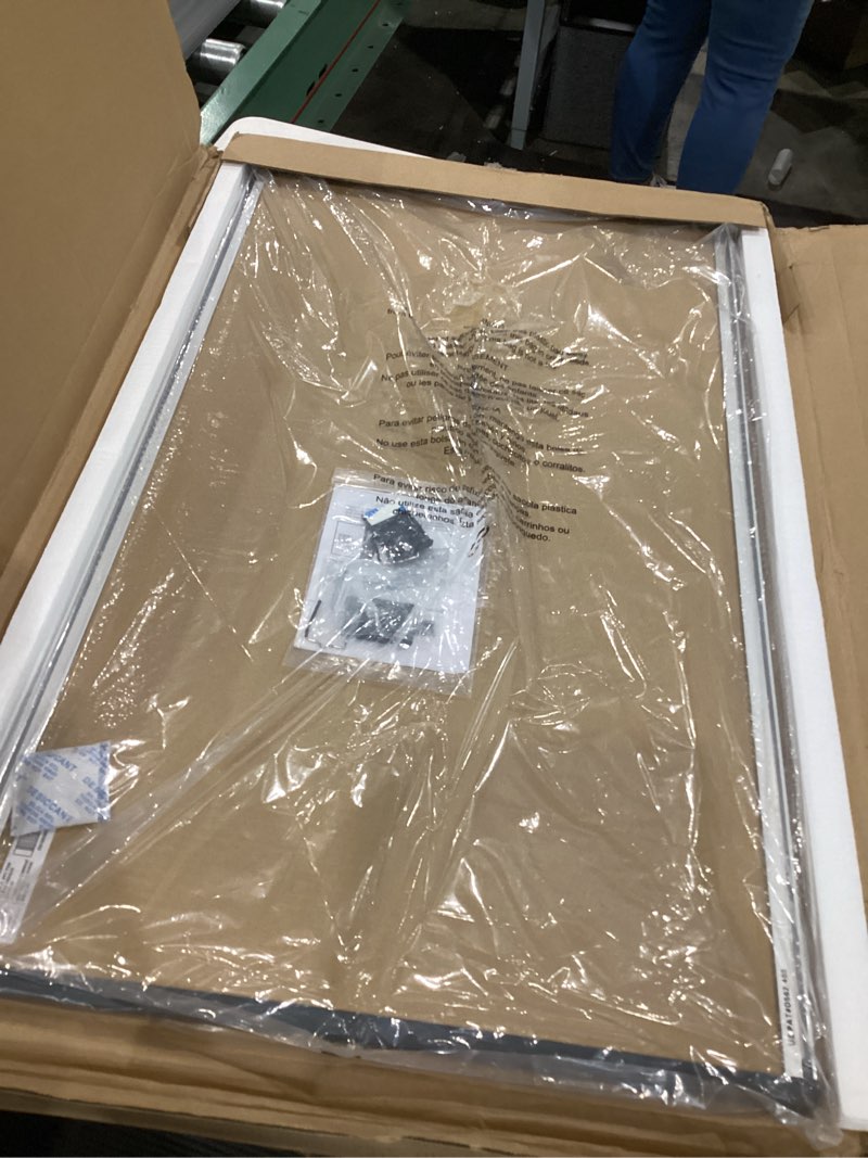 Condition photo showing Good Condition for quartet bulletin board, 30" x 18", corkboard, cubicle, arc, aluminum frame (arcb3018) 30"w x 18"h cork
