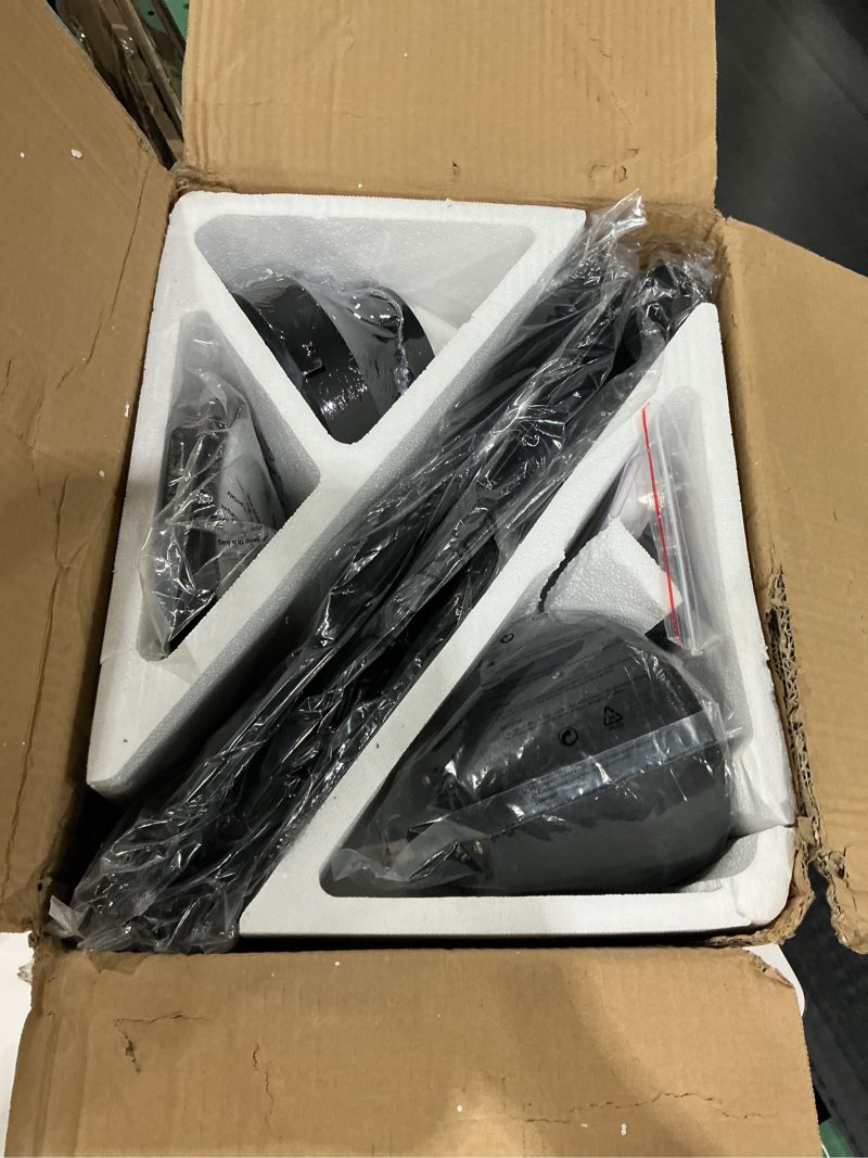 Condition photo showing New/Like New for Depuley 52-Inch Ceiling Fans with Lights: Black 3 Blade Flush Mount Low Profile Ceiling Fan for Bedroom - Dimmable Indoor Outdoor Fan with Remote APP Control Ultra Quiet DC Motor Timer Black 52 Inch