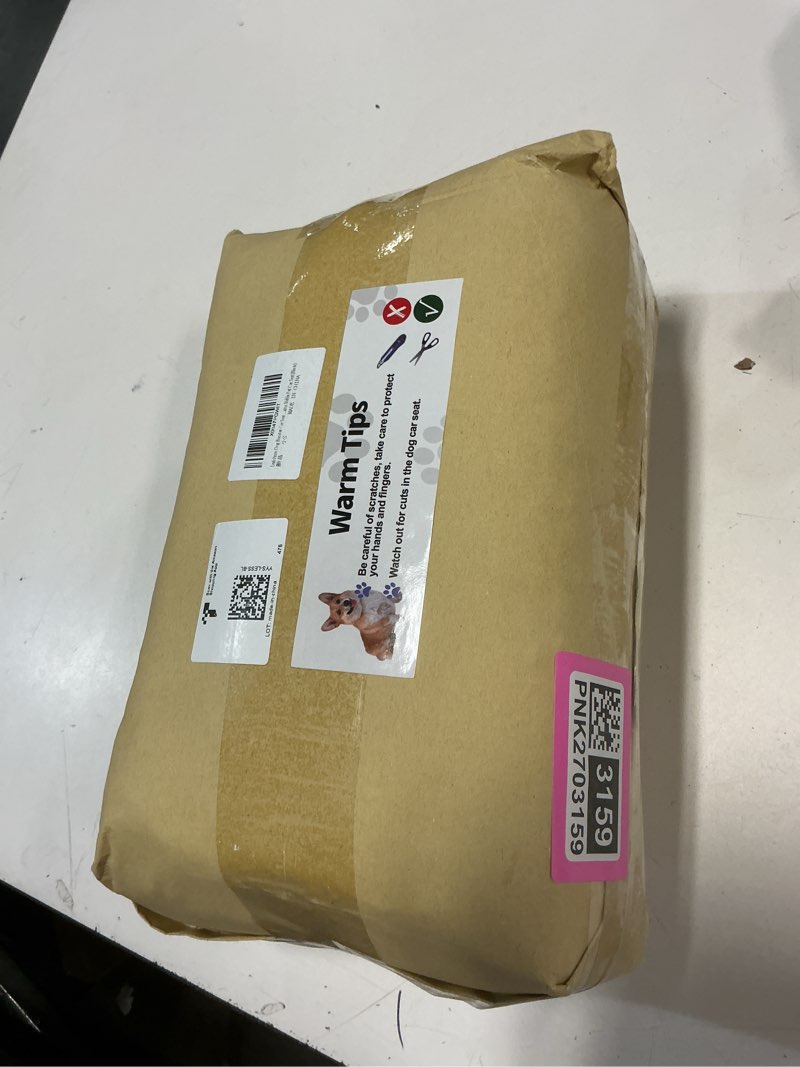 Condition photo showing Good Condition for Dog Booster Car Seat for Small/Medium Dogs Up to 35lbs,Elevated Cushion Fits in Front/Back Seat,Fully Detachable and Washable,2 Storage Pockets & Dog Leashes,Easy to Install(Black,Medium) Black Medium