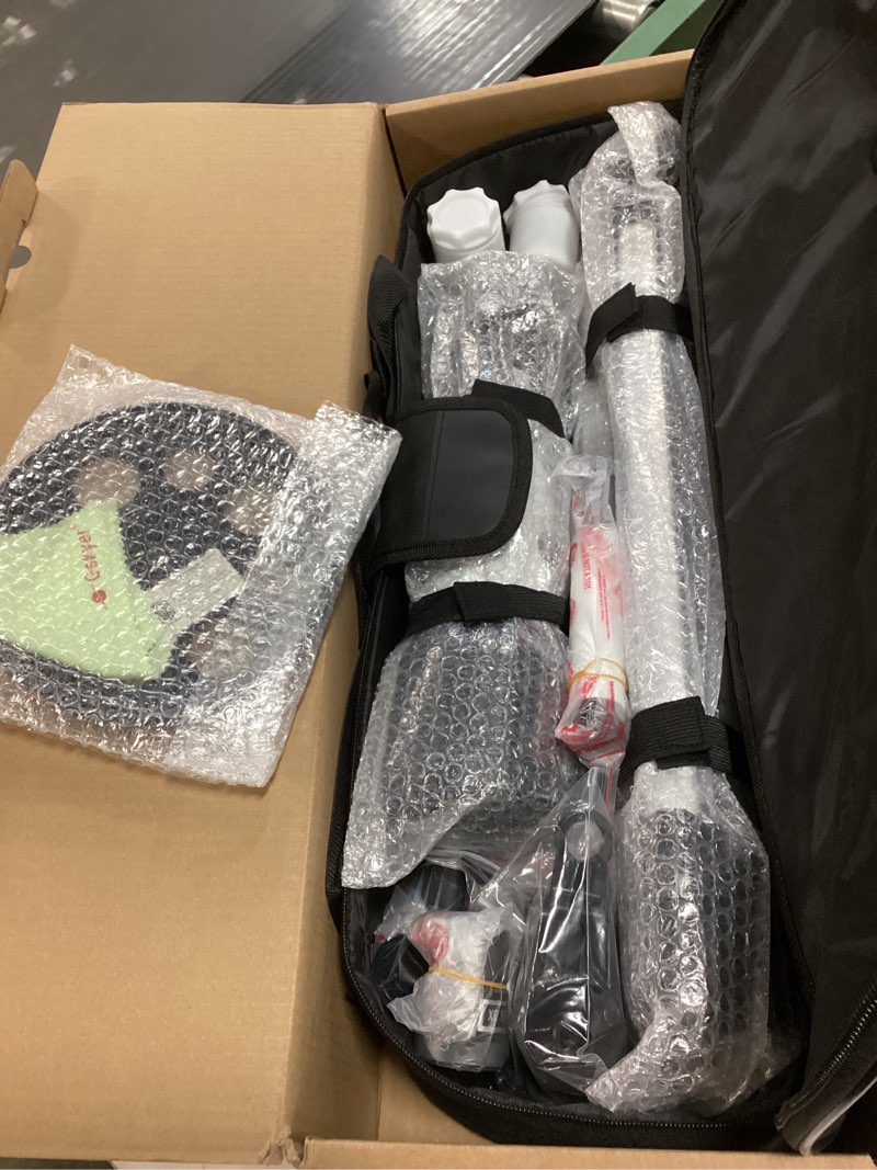 Condition photo showing New/Like New for Gskyer Telescope, 70mm Aperture 400mm AZ Mount Astronomical Refracting Telescope for Kids Beginners - Travel Telescope with Carry Bag, Phone Adapter and Wireless Remote.