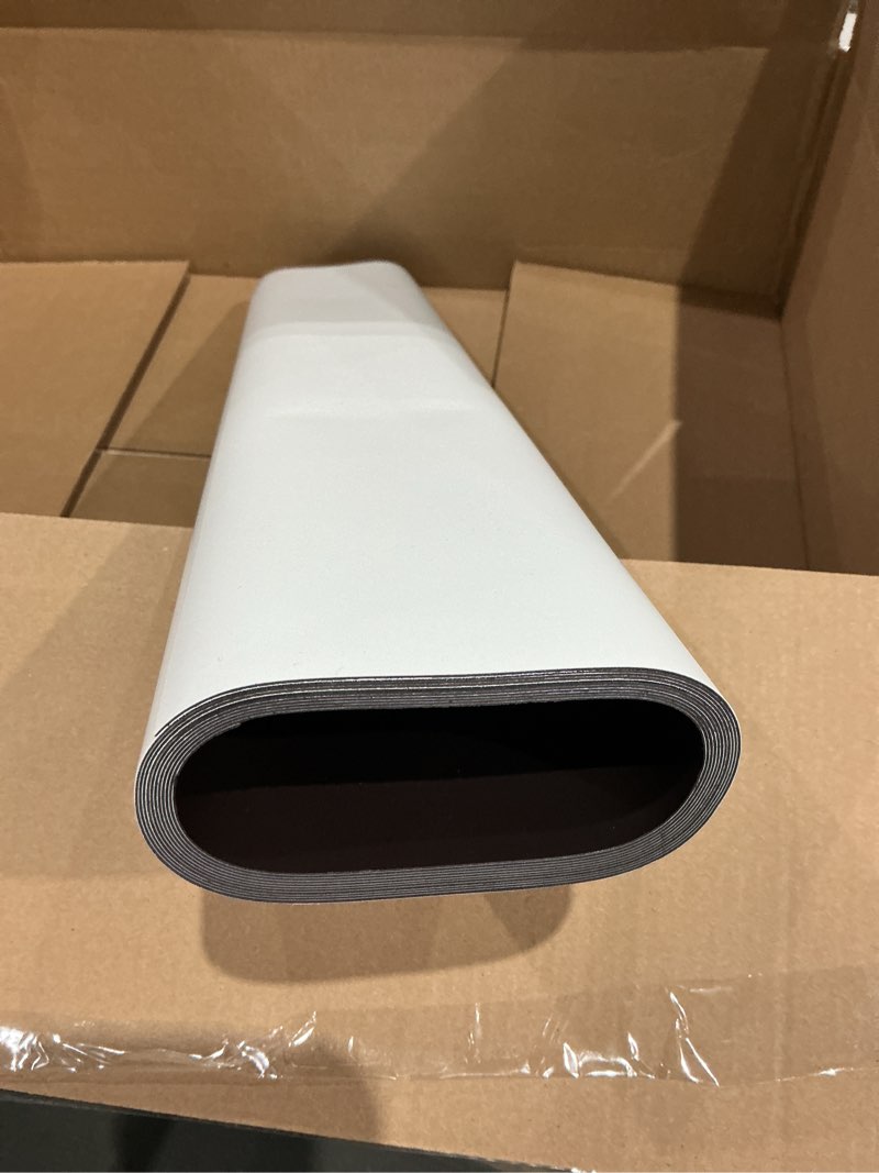 Condition photo showing Good Condition for blank magnetic sheet roll,strong magnet sheets flexible roll, thickness magnetic paper non adhesive,white vinyl front-printable-sign sheet safe for vehicles diy craft projects 24 inch x 25 feet, 30 mil