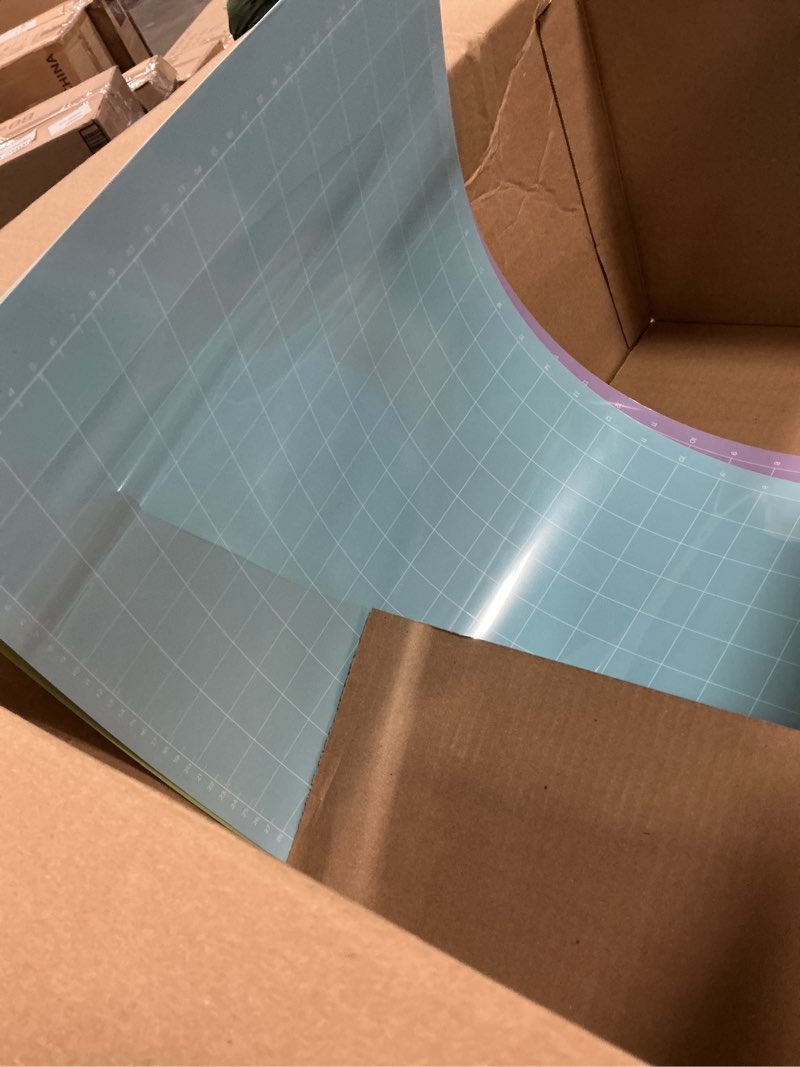 Condition photo showing Good Condition for cricut cutting mat variety pack (4 count, 12in x 24in) - for explore & maker machines - includes 2 standardgrip, 1 lightgrip, 1 stronggrip 4 count 12x24