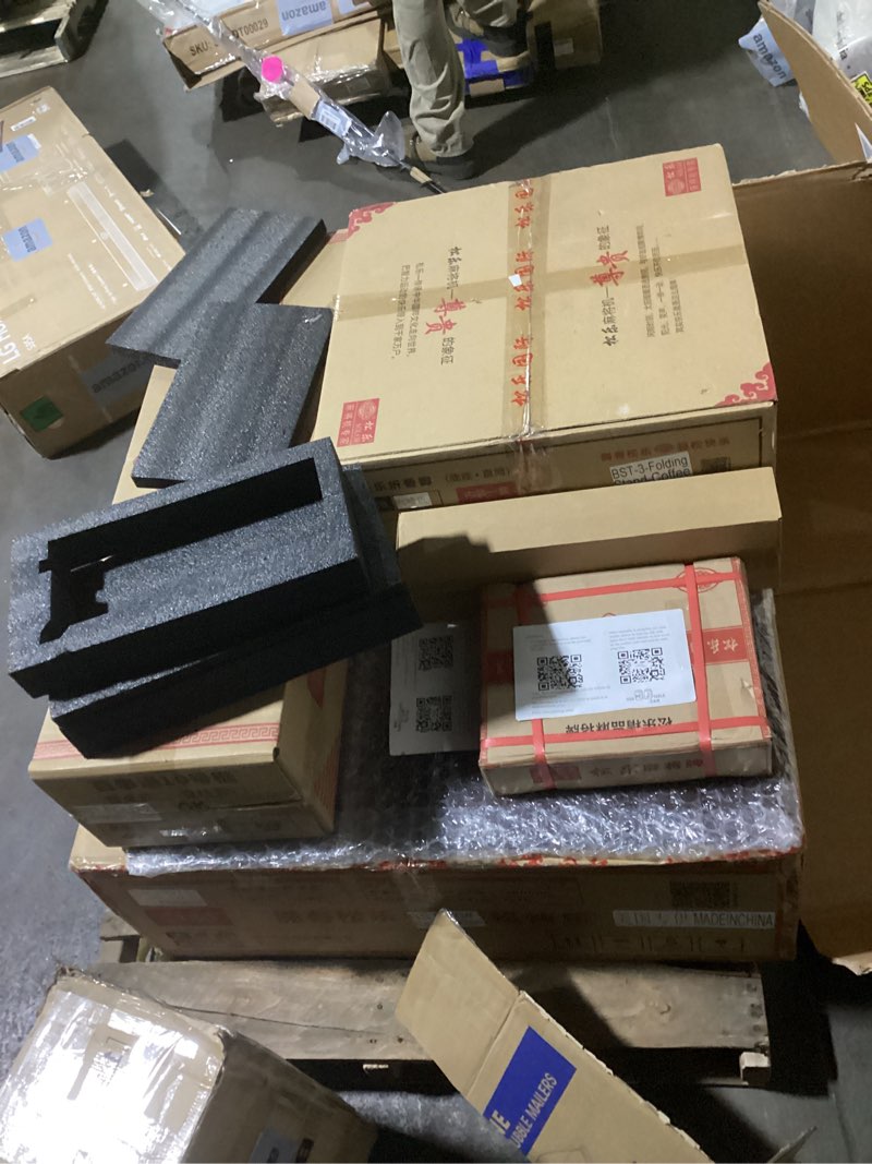 Condition photo showing Good Condition for usamjtable Automatic Mahjong Table 36mm American Mahjong Numbered Tiles Foldable Style with 2 Sets of Tiles + 4 Racks Built-in Hard Table Cover 36mm American Tiles - Built-in Hard Table Cover