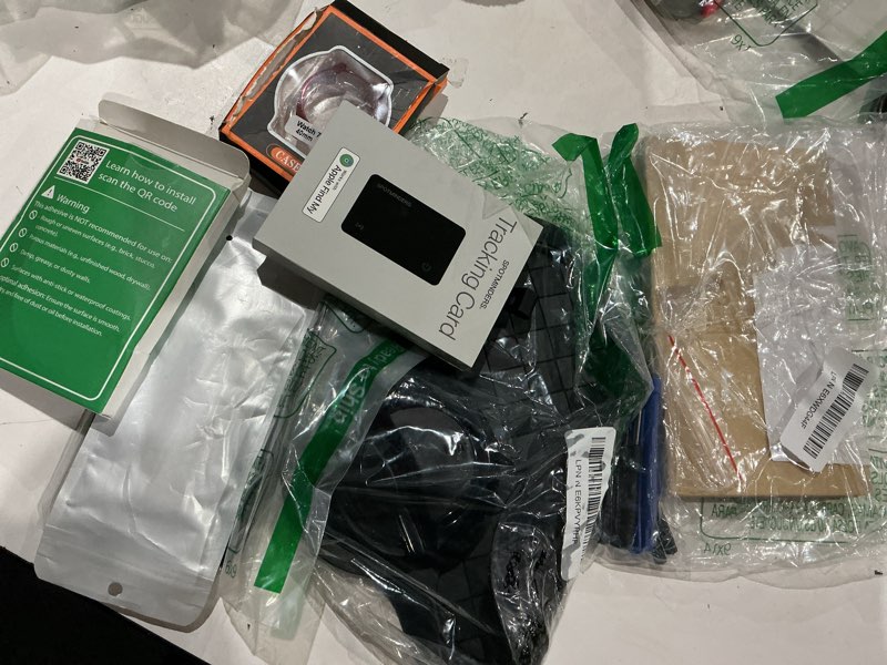 Condition photo showing As Is for assorted cellphone/tablet/laptop case covers & accessories