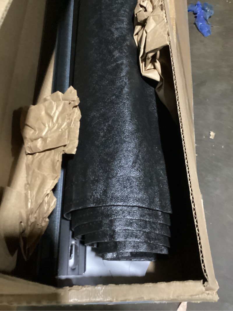 Condition photo showing As Is for gator efx soft roll-up truck bed tonneau cover - heavy-duty truck bed protection - durable vinyl panels - hard folding tonneau cover - 2019-2025 dodge ram 1500, 2010-20 2500/3500 - 6'4" bed soft roll-up w/ gear straps 6' 4" bed