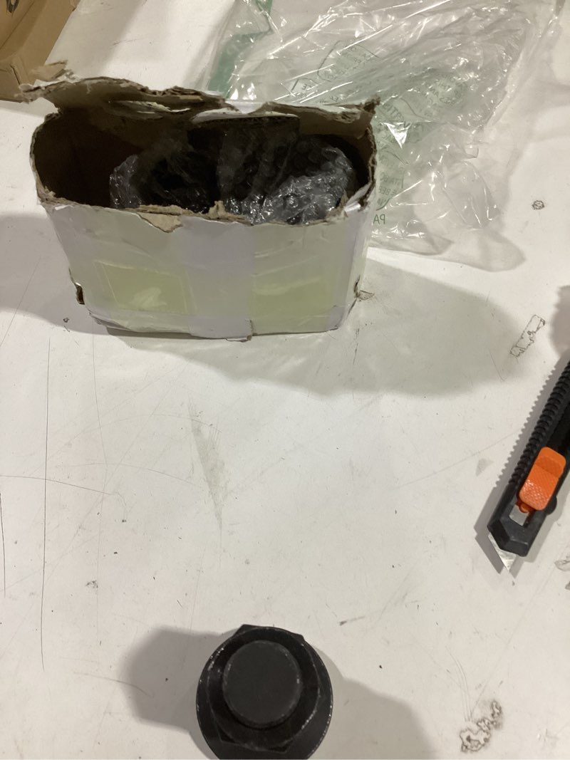 Condition photo showing As Is for blade bolt kit code 501002 3" oa length, if you need a longer bolt they are also listed in our store. these bolts are 3'' overall l8