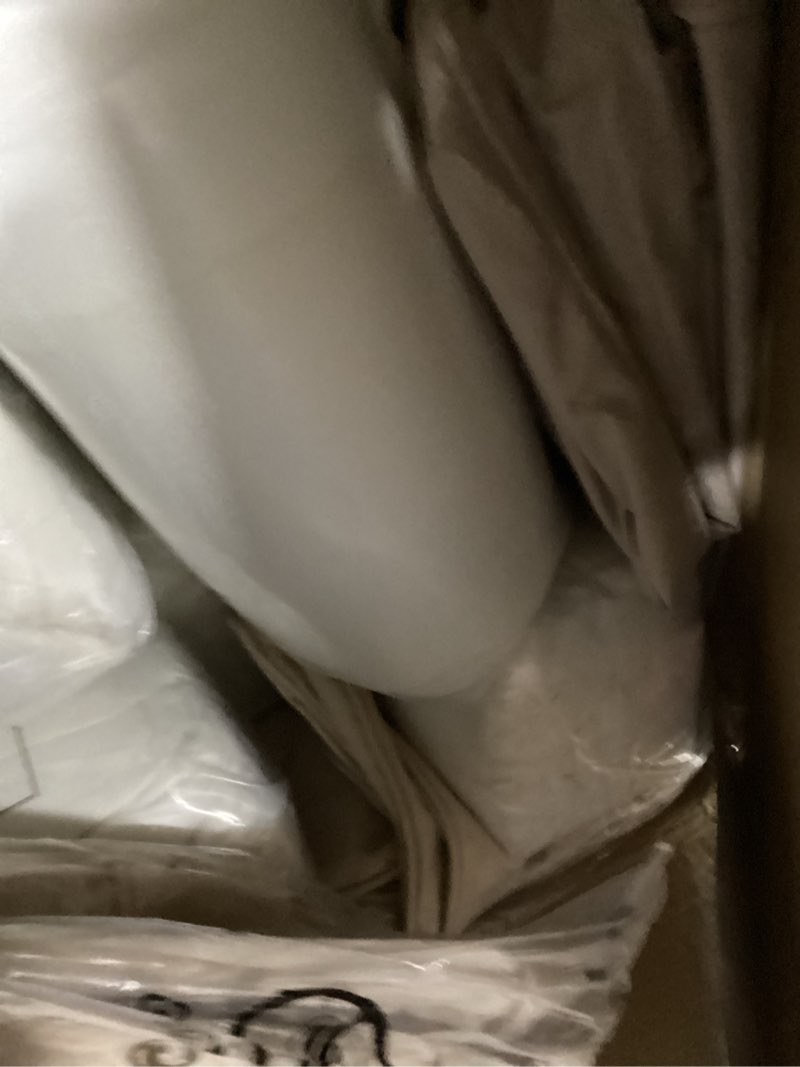 Condition photo showing Good Condition for aaaaacessories outdoor deep seat cushions, waterproof, fade-resistant patio furniture replacement cushions, 24" x 24" x 5", set of 4, khaki beige sandstone beige 24"x24"x5" / 24"x19"