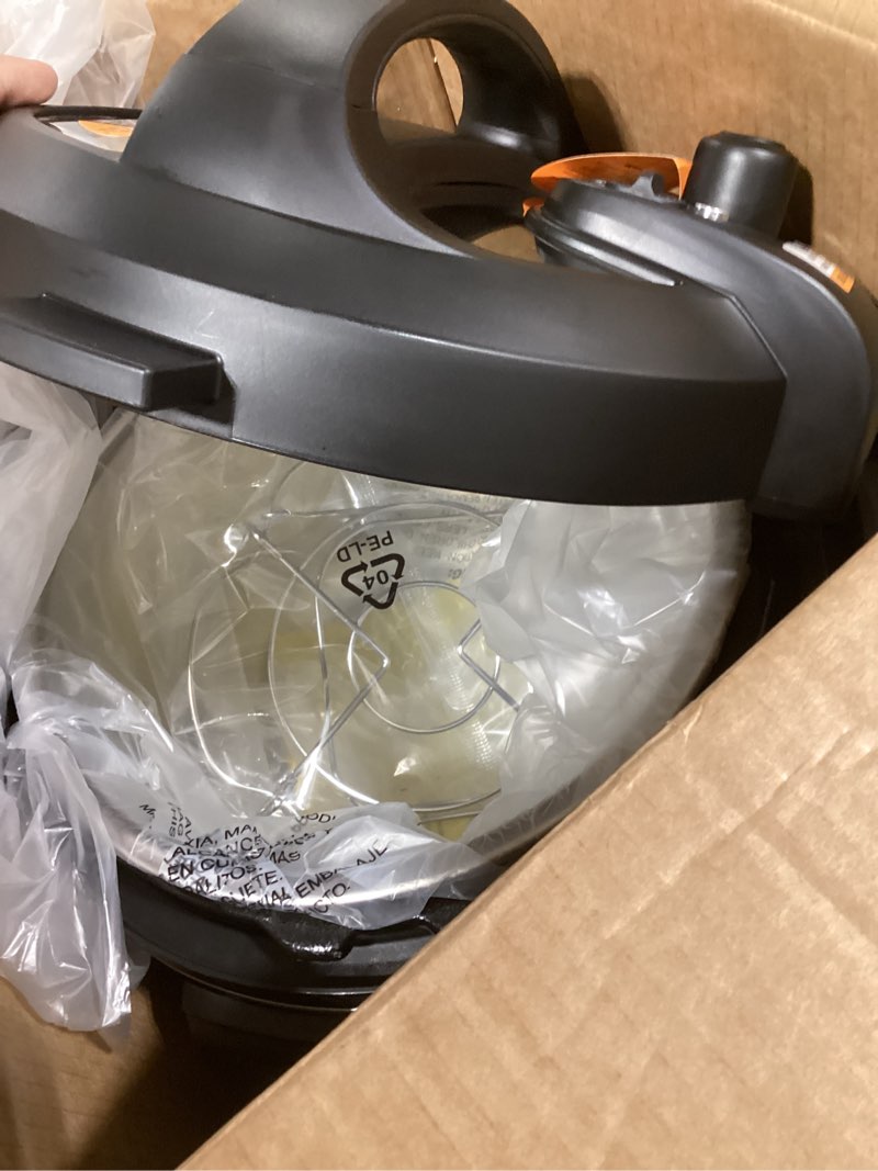 Condition photo showing Good Condition for instant pot duo 7-in-1 electric pressure cooker, slow cooker, rice, steamer, sauté, yogurt maker, warmer & sterilizer, includes app with over 800 recipes, stainless steel, 6 quart