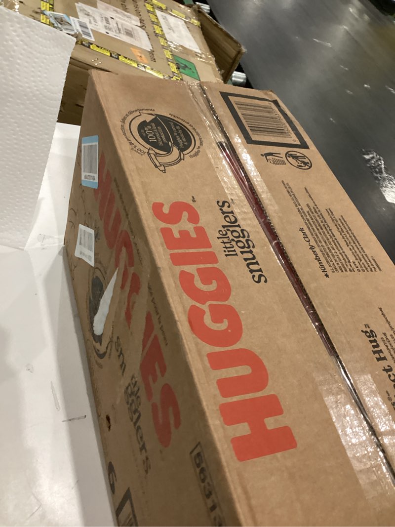 Condition photo showing New/Like New for Huggies Size 6 Diapers, Little Snugglers Baby Diapers, Size 6 (35+ lbs), 108 Count (2 Packs of 54), Packaging May Vary