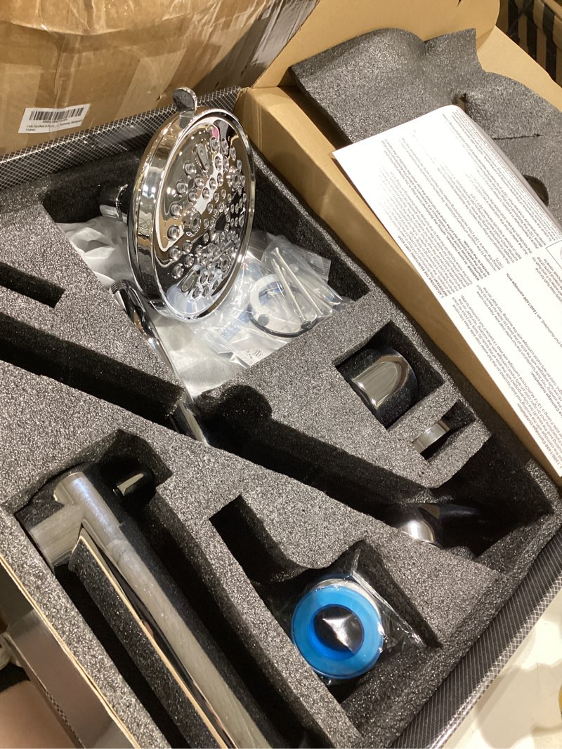Condition photo showing Good Condition for replacement faucet shower trim kit for delta 13/14 series, tub shower faucet set, high pressure 9-setting rain shower head - chrome (valve/cartridge not included)