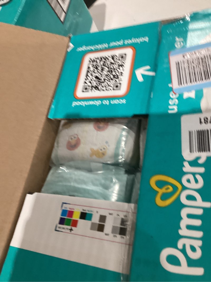 Condition photo showing Good Condition for pampers diapers - baby dry - size 0, 104 count, absorbent disposable newbort diaper (packaging may vary) newborn 104