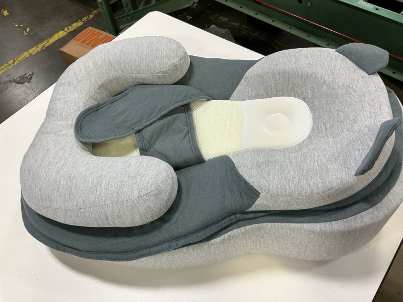 Condition photo showing As Is for Baby Feeding Pillow, Anti Overflow Feeding Pillow for Reducing Spit-Up, Safety Nursing Pillow, Baby Lounger Reflux Wedge Breastfeeding, Removable top and Bottom