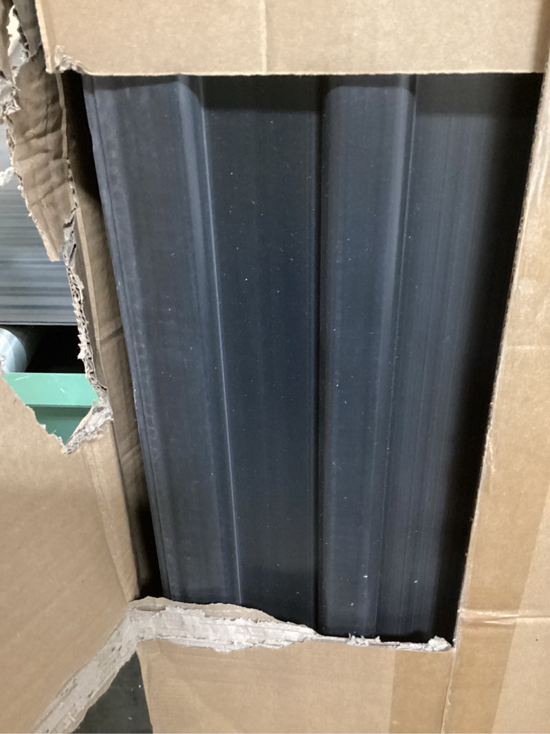Condition photo showing Good Condition for slat wall paneling 4'x8' garage wall organizer (2026upgraded), heavy-duty pvc slatwall panels boosts load by 30%, black slat board, slatwall tool storage system for garage & workshop tool organization
