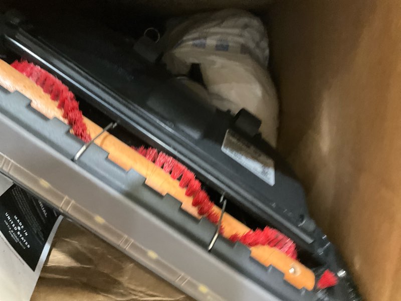 Condition photo showing Good Condition for oreck hepa swivel upright vacuum cleaner, lightweight bagged upright vac, hepa media filtration, traps debris and locks in dirt, swivel steering, corded vacuum cleaners for home use swivel upright bagged