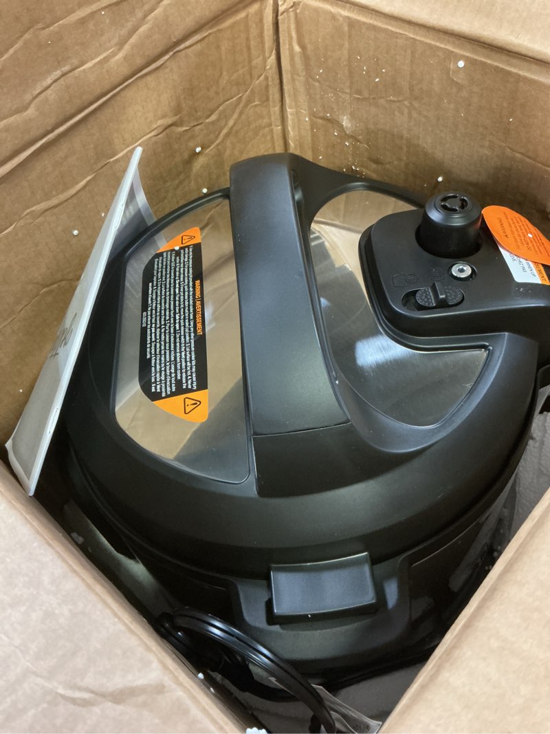 Condition photo showing Good Condition for instant pot duo 7-in-1 electric pressure cooker, slow cooker, rice, steamer, sauté, yogurt maker, warmer & sterilizer, includes app with over 800 recipes, stainless steel, 6 quart