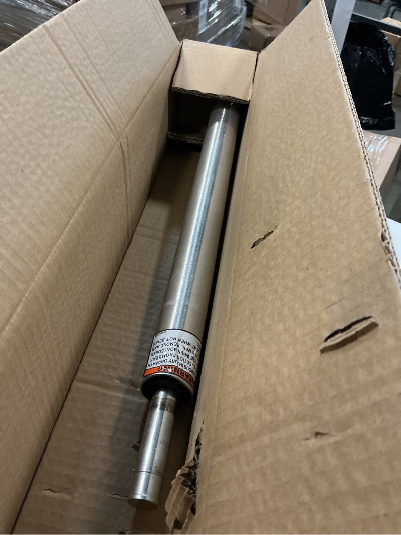 Condition photo showing As Is for 3/4" boat seat pin post, lock-in style non-threaded pedestal post for marine boat seat mounting, aluminum extension pole for pontoon, fishing boat, bass boat, and more 11''