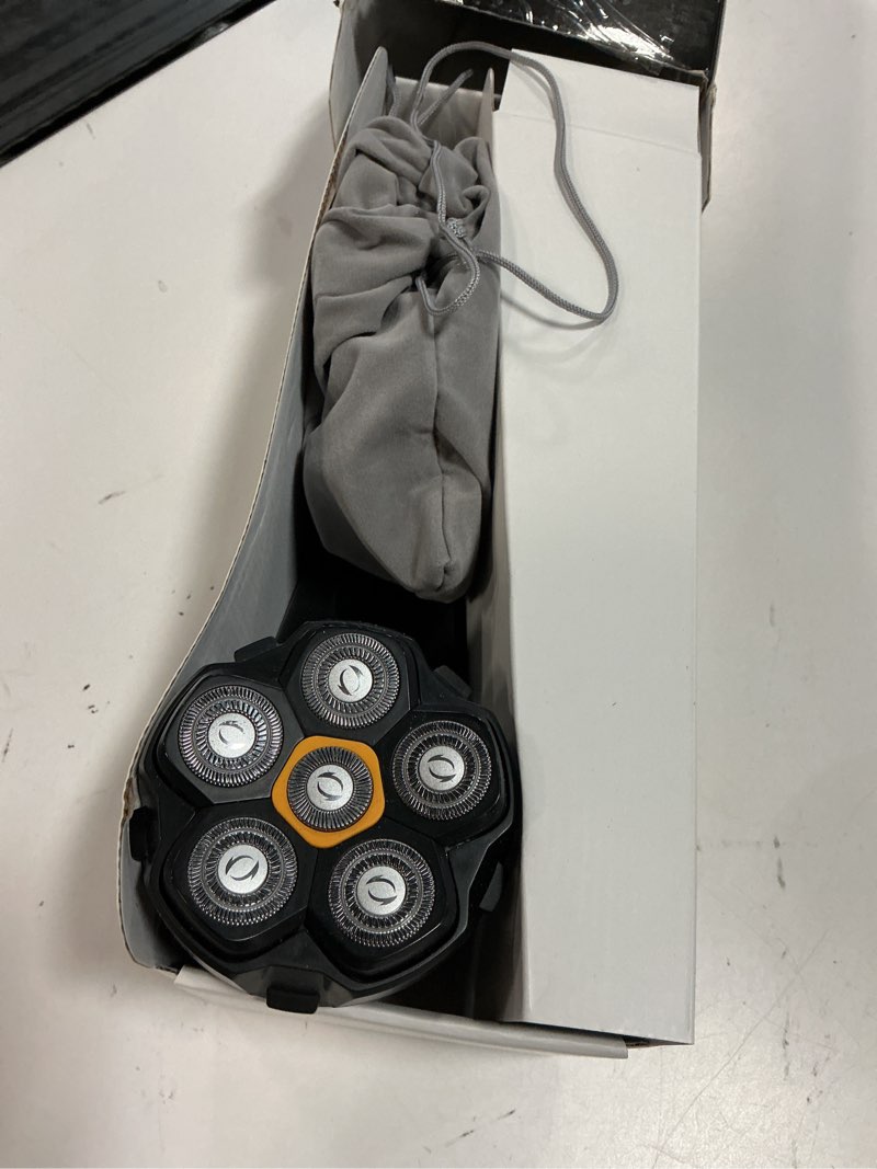 Condition photo showing Good Condition for back shaver for men: long foldable handle back razor for men with 6d fast & no-scratch shaving - 2 in 1 waterproof electric full body hair trimmer&groomer kit - back hair removal birthday gift for man black