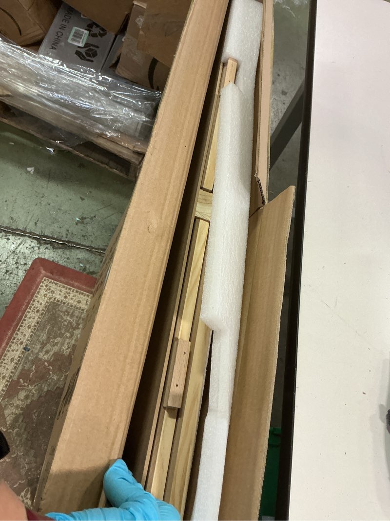 Condition photo showing New/Like New for ALL4JIG 1500 Pieces Rotating Puzzle Board with 6 Drawers and Cover,25"x34"Portable Wooden Jigsaw Puzzle Table for Adults,Lazy Susan Spinning Puzzle Boards Birthday Gift for mom Natural Wood-6 Drawers Medium-1500pcs