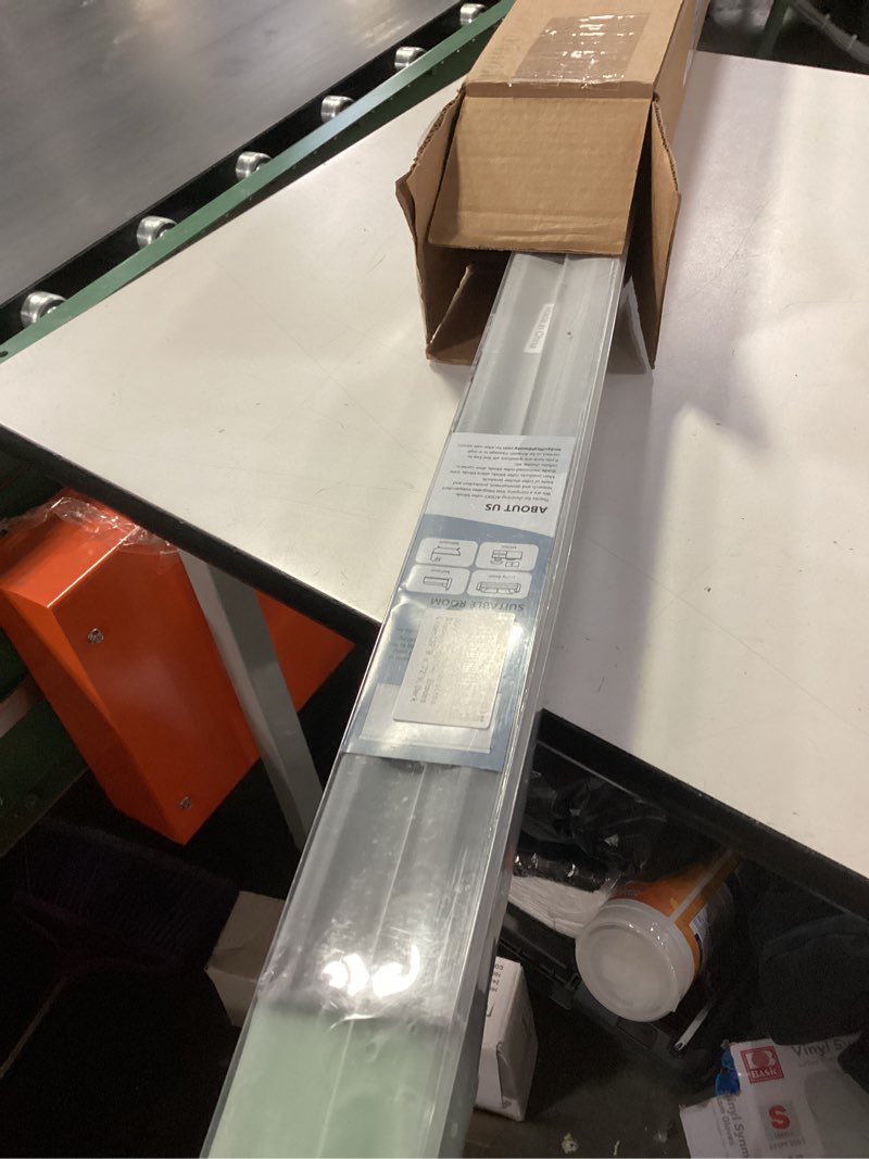 AOSKY Linen Roller Blinds Shades for Indoor Windows Pull Down Cordless Blackout Black Out Window Sha