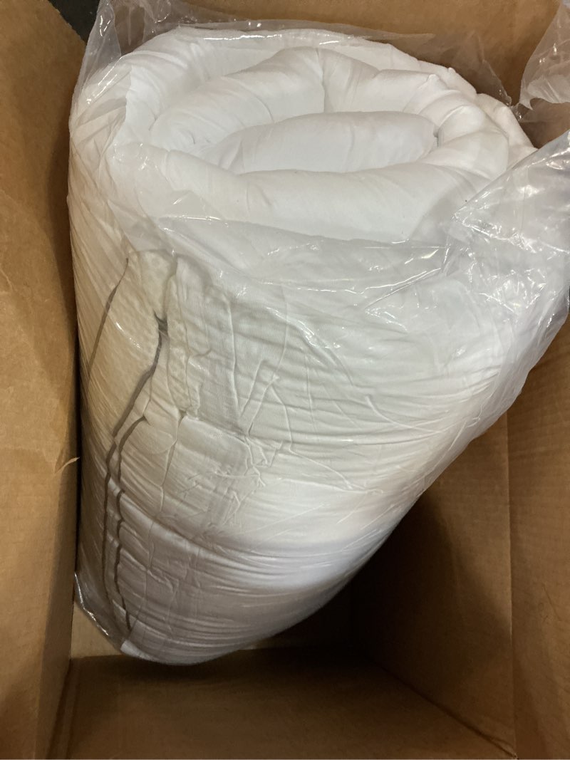 Condition photo showing Good Condition for king size mattress topper for back pain, extra thick pillow top mattress pad with 1000gsm down alternative filler, cooling breathable plush bed topper protector cover (8-21" deep pocket) thick white king