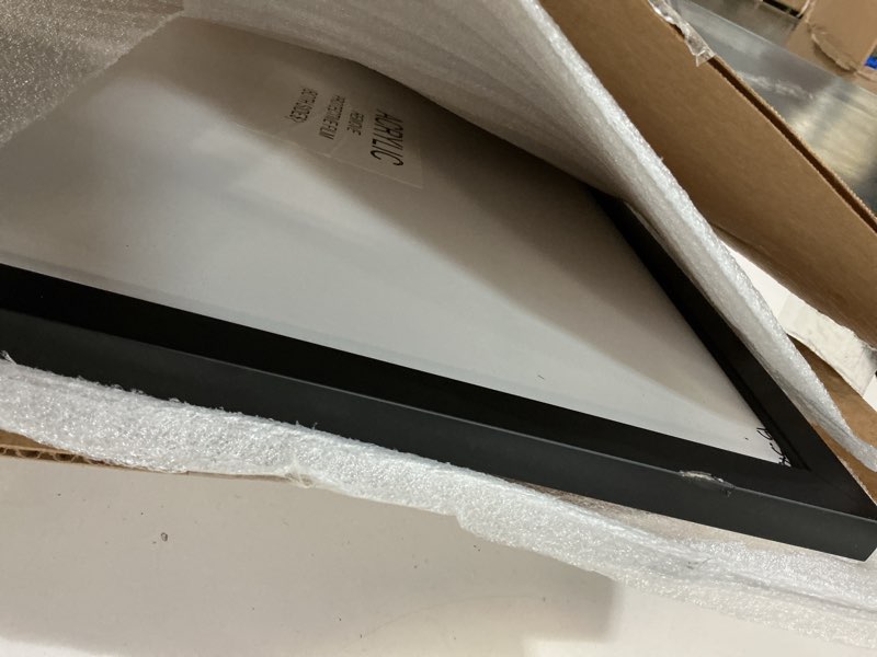 Condition photo showing As Is for Compact Black Golf Flag Frame, Moulding blk-007, NEW Fairway Green and Black Mats (holds up to 14x20 Golf Flags; flag Not Incl) UPDATED JULY 2025