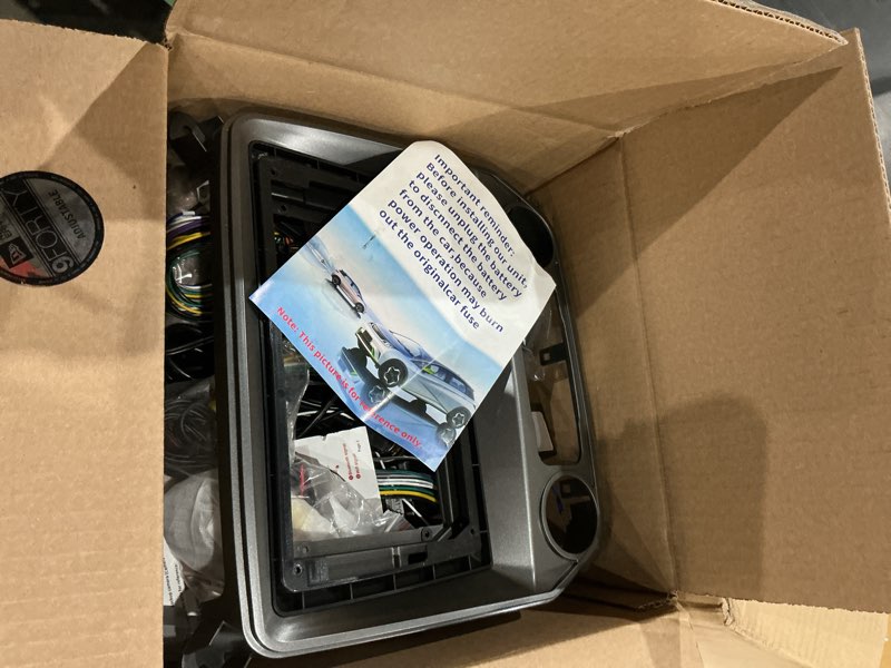 Condition photo showing Good Condition for SIMILA TO Android 14 Car Radio for 2+32G Chevrolet Silverado/GMC Sierra 2014-2018 10.1'' Touchscreen Car Stereo with Carplay Android Auto Backup Camera Mirror Link GPS Navigation WiFi Bluetooth FM SWCR