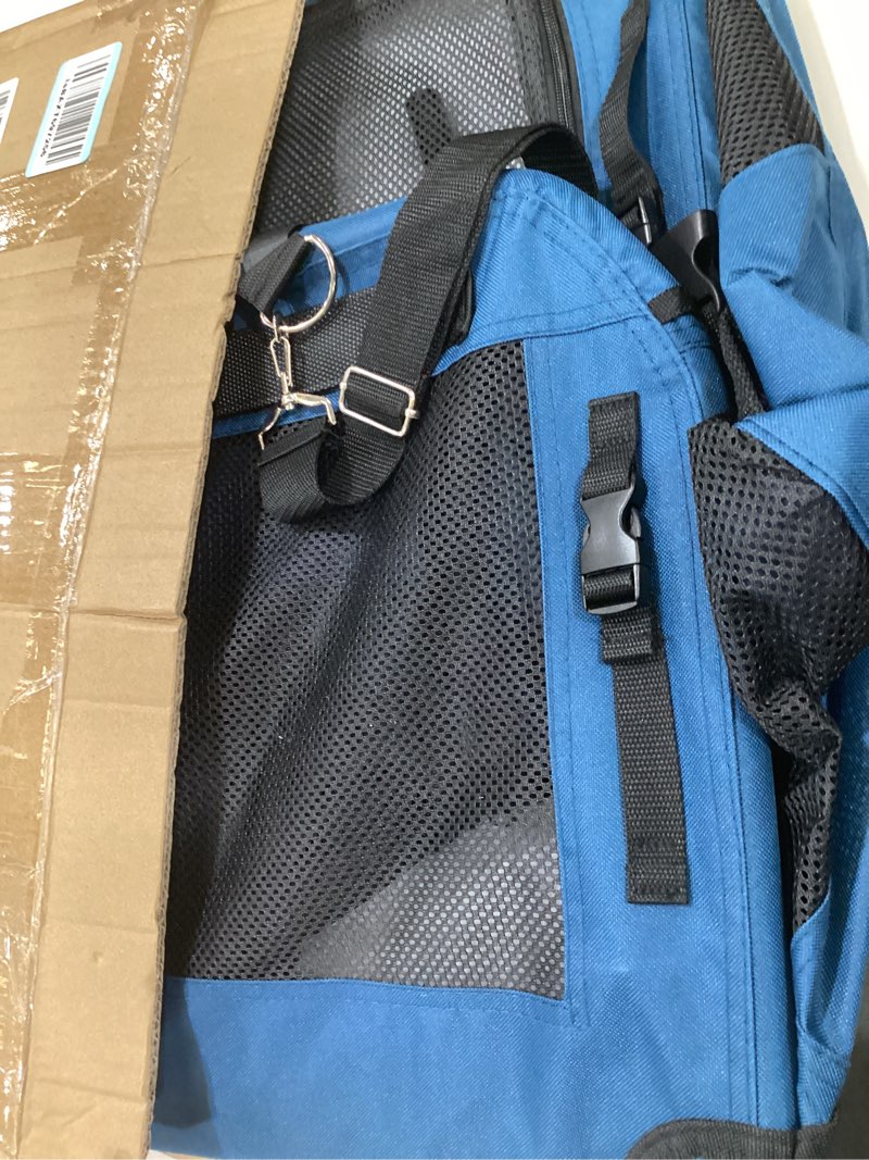 Condition photo showing Good Condition for extra large cat carrier for 2 cats, collapsible soft sided pet xl crate for large mudium big cat 20lbs+, car travel portable bag for long trips ride 24"x16.5"x16.5"