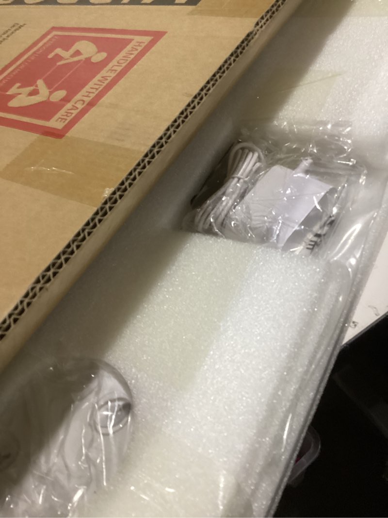 Condition photo showing Good Condition for Hasipu Vanity Mirror with Lights, 24" x 20" Hollywood Mirror, Makeup Mirror with 17 Dimmable Bulbs and 10X Magnification, 3 Colors Modes, Touch Control, USB Charging Port, Type-C (Square White) White 24"L x 20"W