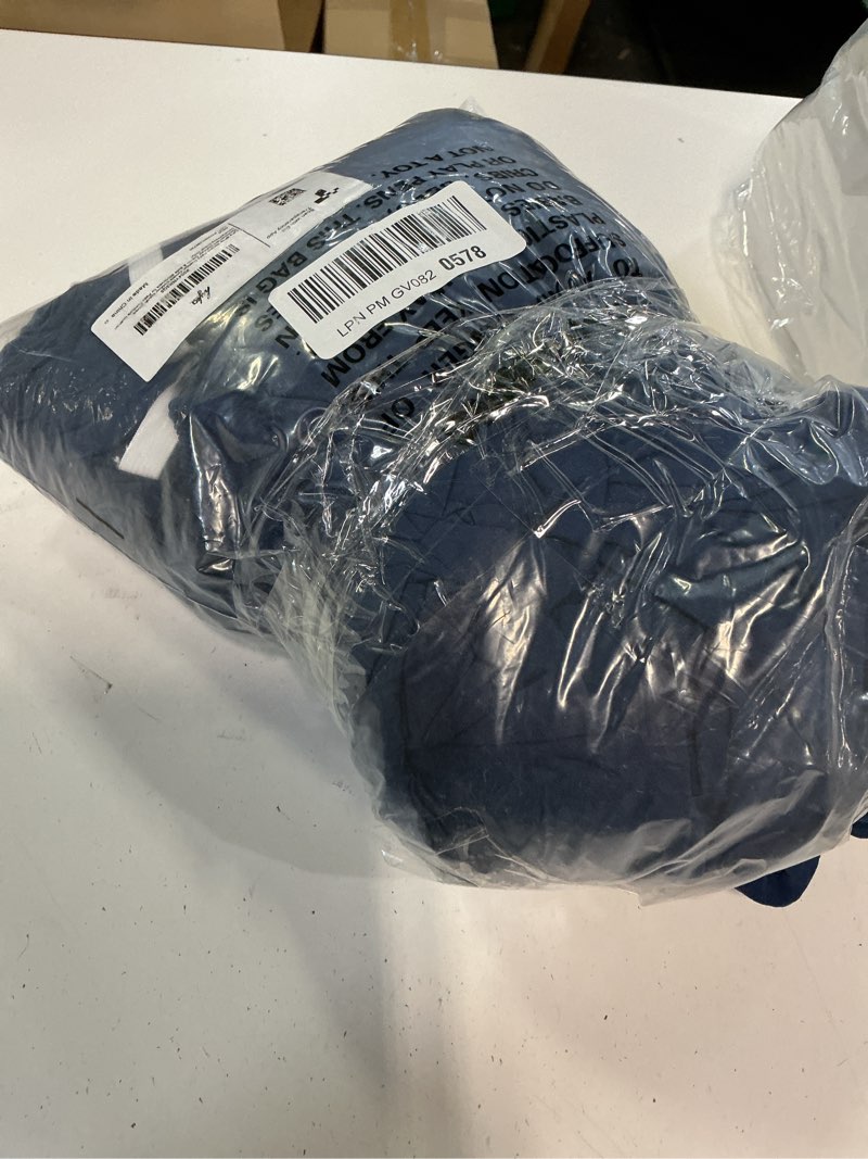 Condition photo showing Good Condition for hyha 8pcs patio cushion covers, stretch outdoor couch cushion covers replacement, washable outdoor chair/sofa slipcovers for patio furniture cushions protector with elastic bottom(navy,cover only) navy 8pcs