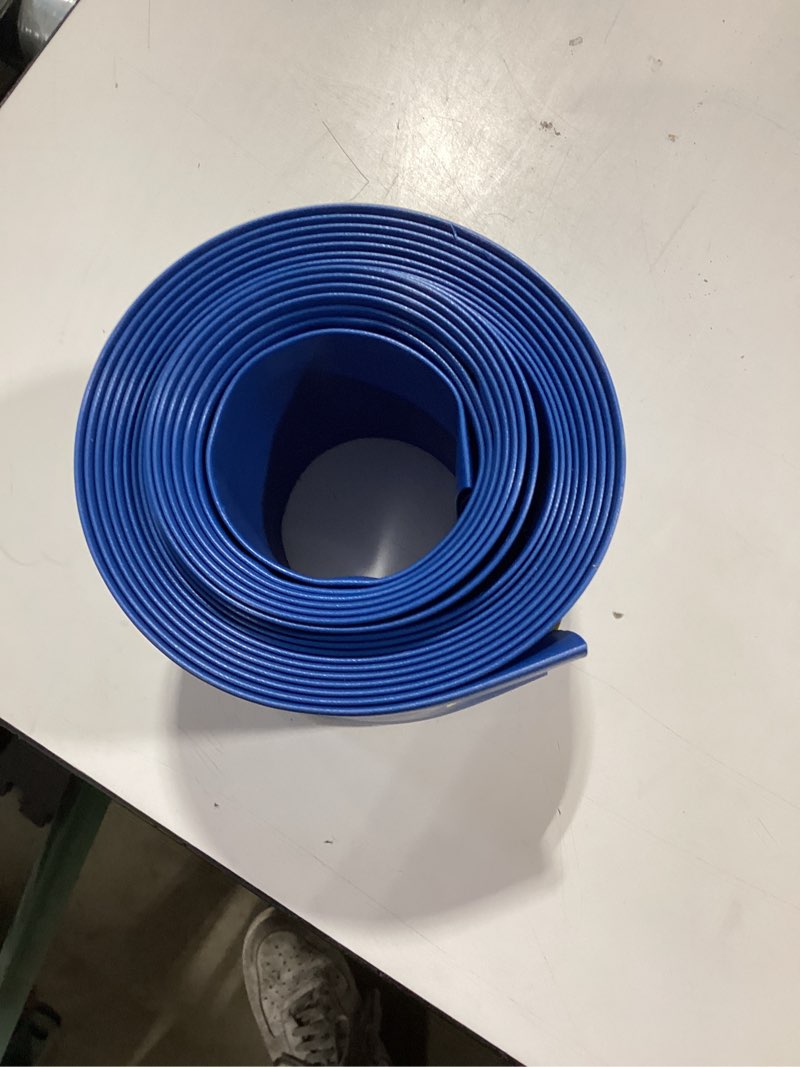 Condition photo showing Good Condition for ez-flo 1-1/2-in id pvc blue flat discharge hose