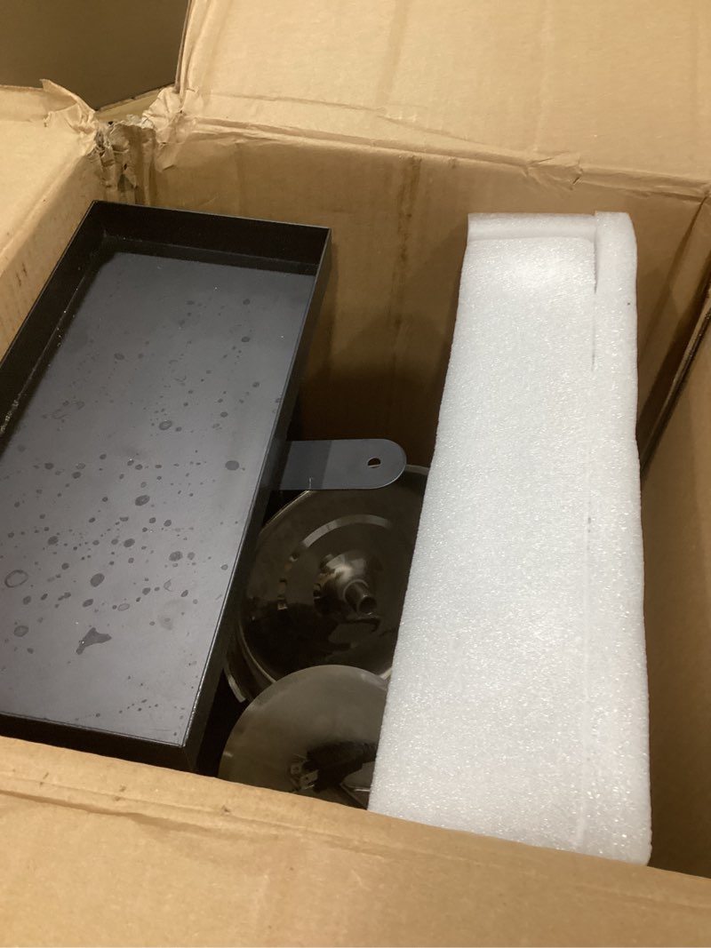 Condition photo showing As Is for Electric Vertical Rotisserie Shawarma Broiler Kebab Grill Machine Al Pastor Rotating Grill with Temperature Chime,(Patented Product)