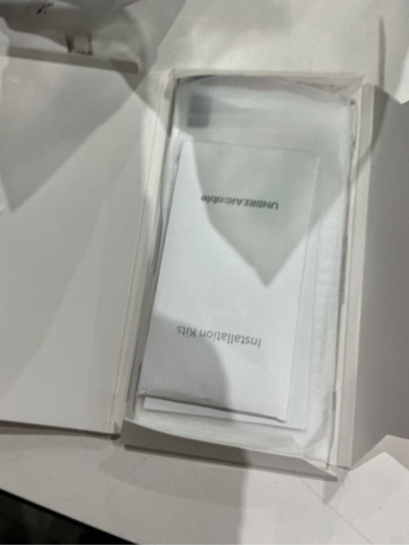 Condition photo showing Good Condition for UNBREAKcable 2-Pack Screen Protector for iPhone 14 Plus/iPhone 13 Pro Max, Double Shatterproof Tempered Glass [Easy Installation] [9H Hardness] [99.99% HD Clear] [Case Friendly] for iPhone 6.7 inch iPhone 13 Pro Max/14 Plus