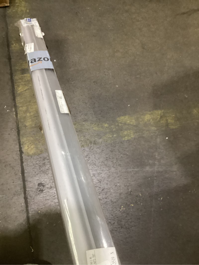 Condition photo showing As Is for Cordless Roller Shades Blackout Blinds for Windows Room Darkening Rolled Up Shades with Spring System, UV Protection Window Shades Door Blinds for Home and Office (69" W x 72" H, White) 69"W x 72"H White