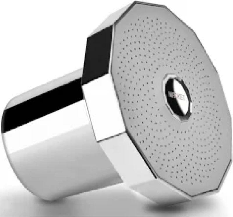 niroket high-pressure filtered shower head with water filter system for hair and skincare, beauty an