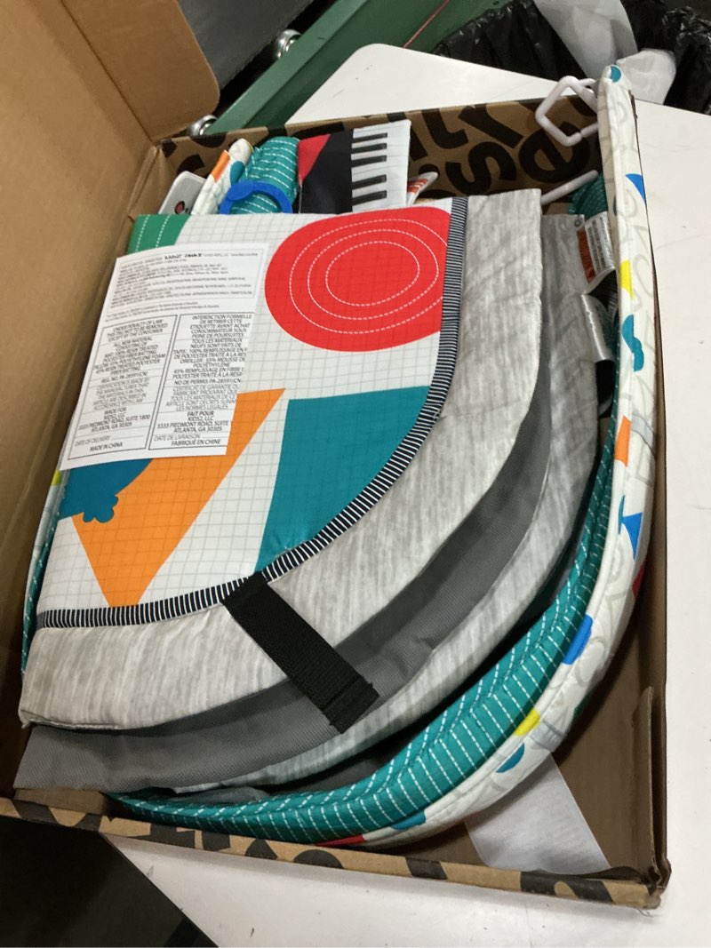 Condition photo showing Good Condition for baby einstein 4-in-1 kickin' tunes music and language play gym and piano tummy time activity mat kickin tunes 4-in-1 mat