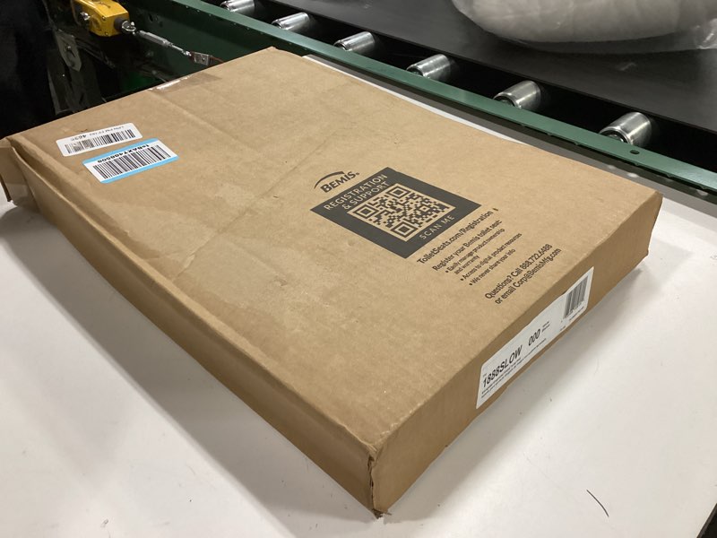 Condition photo showing New/Like New for Mayfair NextStep2 Toilet Seat with Built-In Potty Training Seat, Slow-Close, Removable that will Never Loosen, Elongated, White Elongated (1-Pack) 1-Pack