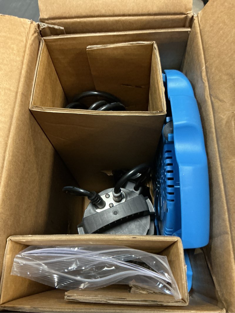 Condition photo showing Good Condition for Acquaer 1/4 HP Automatic Swimming Pool Cover Pump, 2250 GPH Submersible Sump Pump with 3/4” Check Valve Adapter & 25ft Power Cord, Water Removal for Pool, Hot Tubs, Rooftops, Water Beds and more 1/4 HP 2250GPH