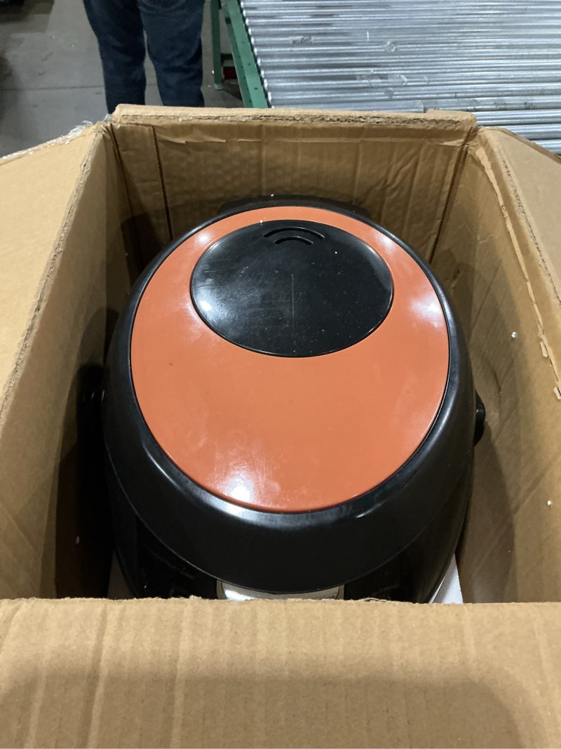 Condition photo showing As Is for wantjoin boba cooker - 8l commercial automatic bubble maker machine pearl warmer cooking pot for milk tea tapioca pearls, 1350w 8.5 quarts black