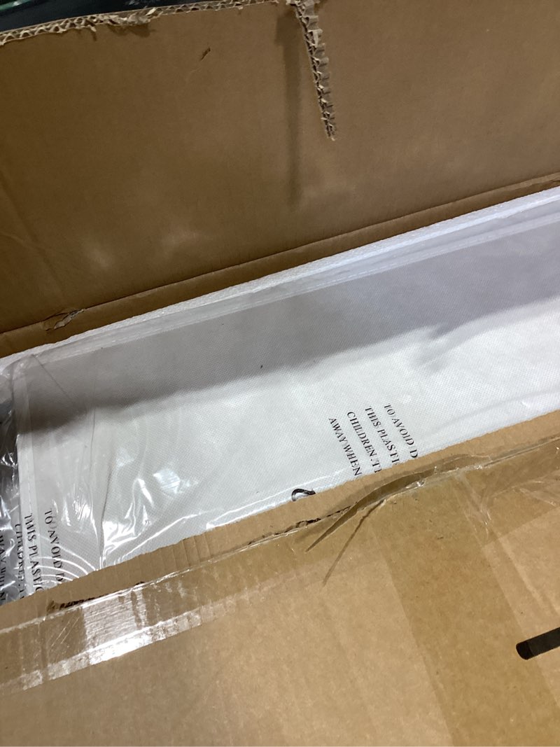 Condition photo showing New/Like New for boluo closet drawers white 3 drawer dresser for closet organizers and storage bedroom dorm modern l (15.7"d x 21.1"w x 23.4"h) white