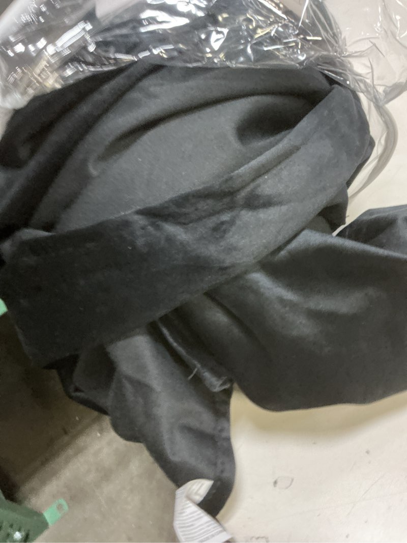 Condition photo showing Good Condition for miulee black velvet curtains 108 inches long halloween grommet room darkening thermal insulated blackout curtains for bedroom/living room, light blocking soundproof black out drapes/panels, set of 2 black 52"w x 108"l (pack of 2)