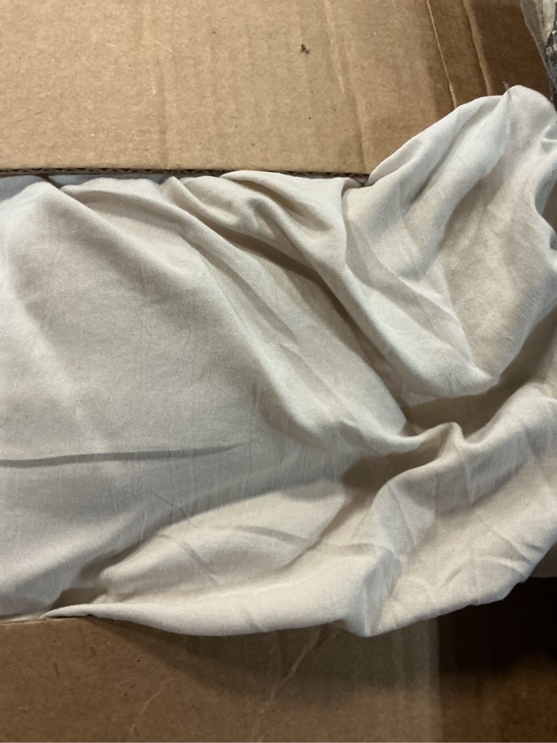 Condition photo showing As Is for Bedsure King Comforter Set, Beige Soft Prewashed Bedding for All Seasons, 3 Pieces GentleSoft™ Bed Set, 1 Lightweight Comforter (104"x90") and 2 Pillowcases (20"x36") King(104"x90") 01 - Beige