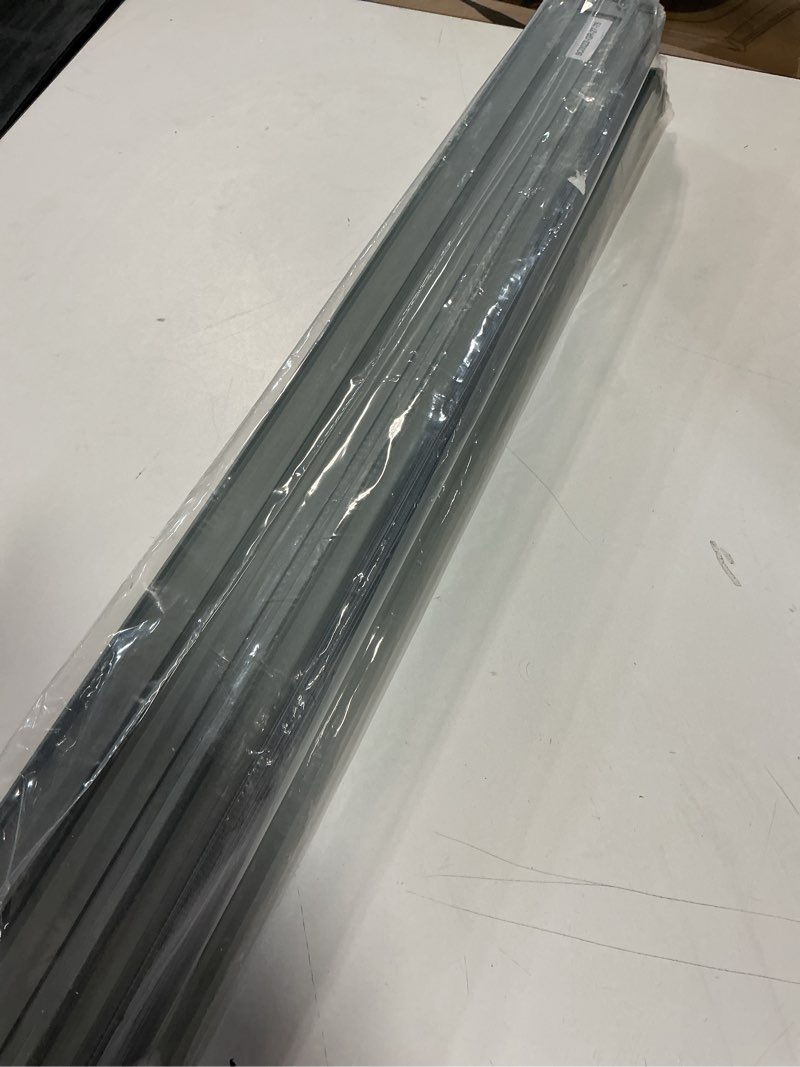 Condition photo showing Good Condition for Joydeco Cordless Zebra Blinds (Pro), Dual Layer Light Control Zebra Blinds for Windows, Light-Proof Aluminum Cover, Free-Stop Roller Shades for Home & Office (Gray,33" W x 75" H)