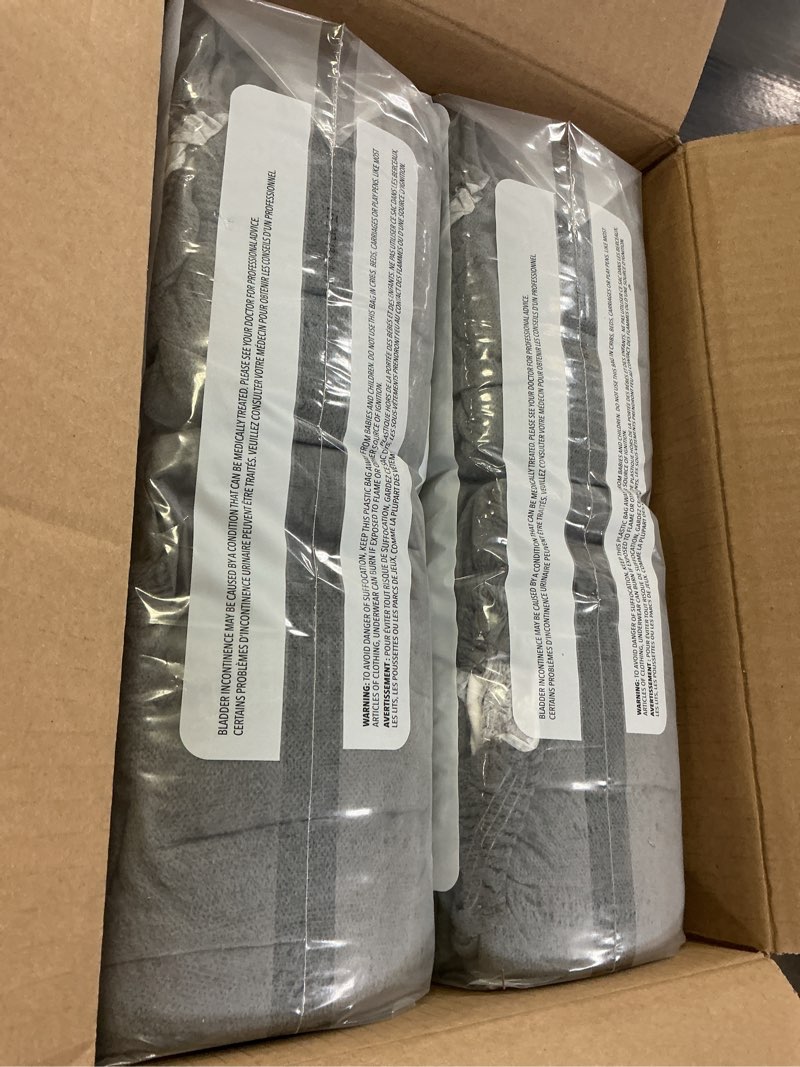 Condition photo showing Good Condition for Depend Real Fit Adult Diapers, Incontinence Underwear for Men, Disposable, Maximum Absorbency, Small/Medium, Grey, 56 Count (2 Packs of 28), Packaging May Vary Gray Small/Medium 56