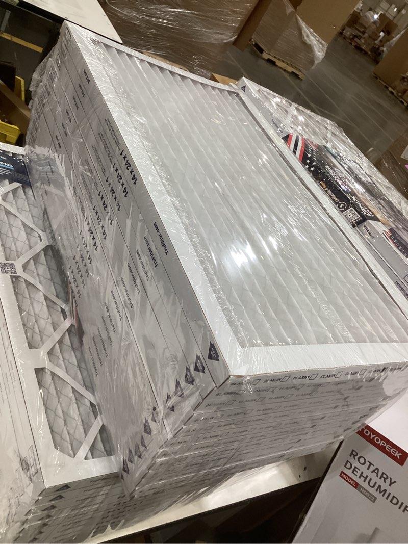 Condition photo showing Good Condition for bnx trufilter 14x24x1 air filter merv 11 (12-pack) - made in usa - allergen defense electrostatic pl