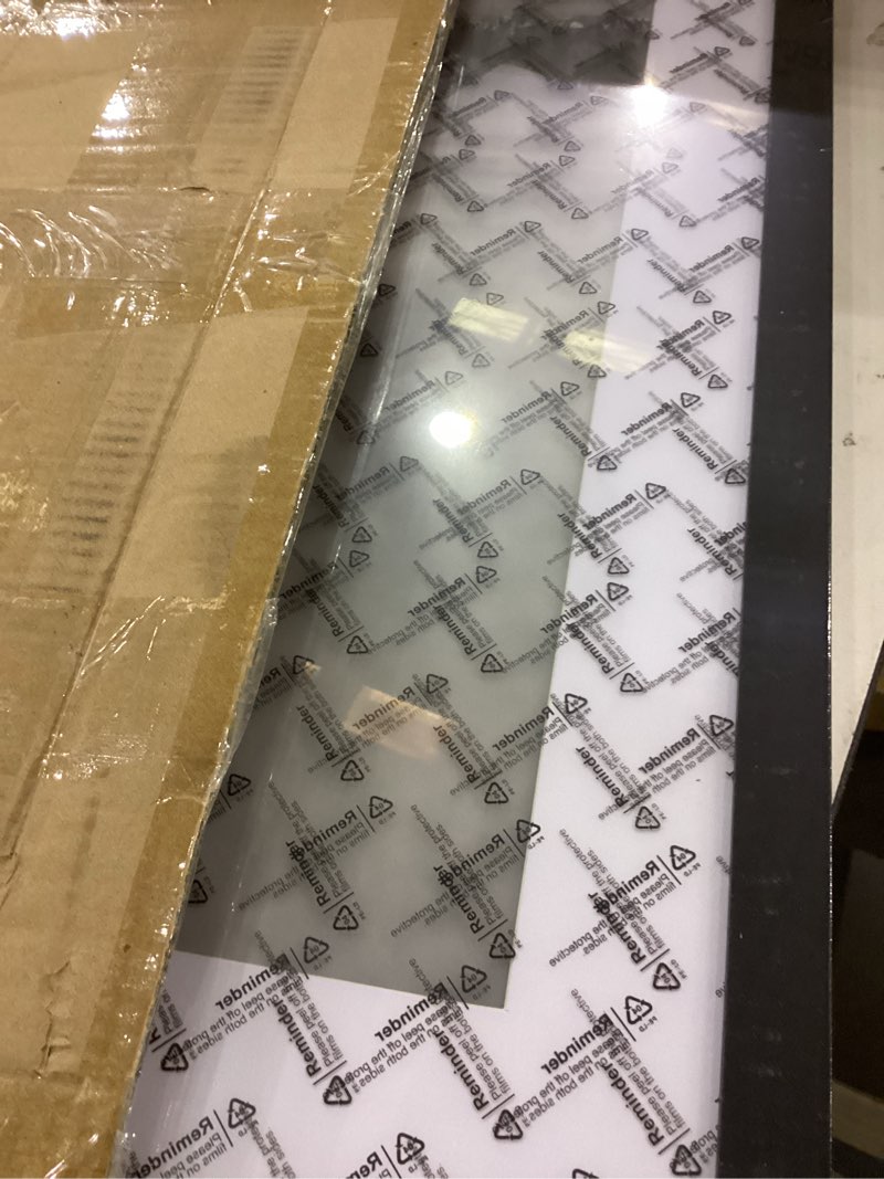 Condition photo showing Good Condition for Abtgt 16x24 Frame Set of 3, Display Pictures 12x18 with Mat or 16 x 24 without Mat, Poster Frames for Vertical & Horizontal Wall Hanging Display, Black Black 16x24