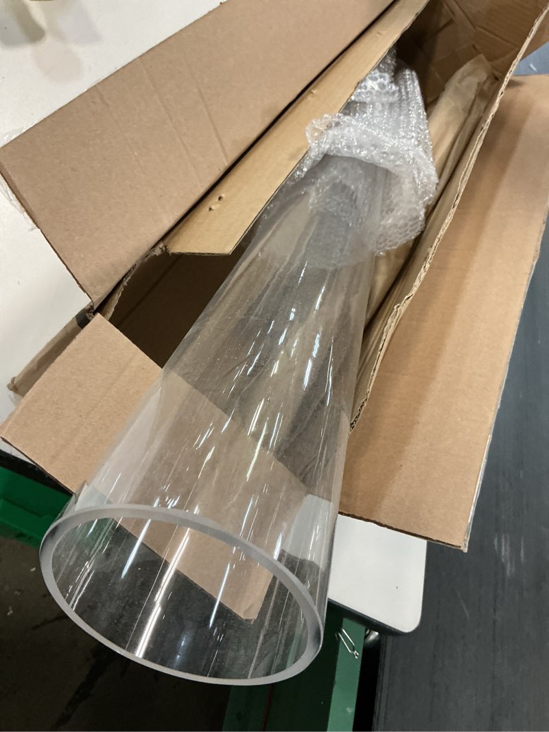 Condition photo showing Good Condition for wgv trumpet glass vase, open 4", height 27", (multiple sizes choices) clear tall pilsner floral planter container centerpiece, wedding event home decor, 1 piece (vtv0427) 1 4"x27"h
