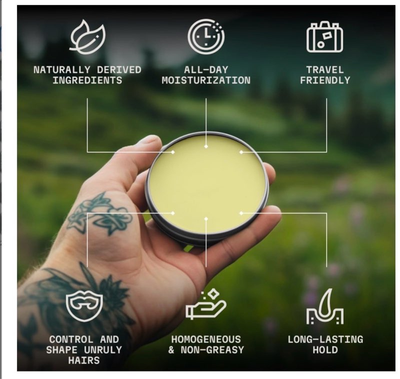 striking viking mustache wax